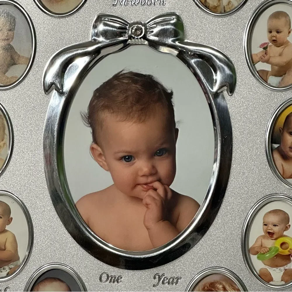 My First Year Baby Photo Frame